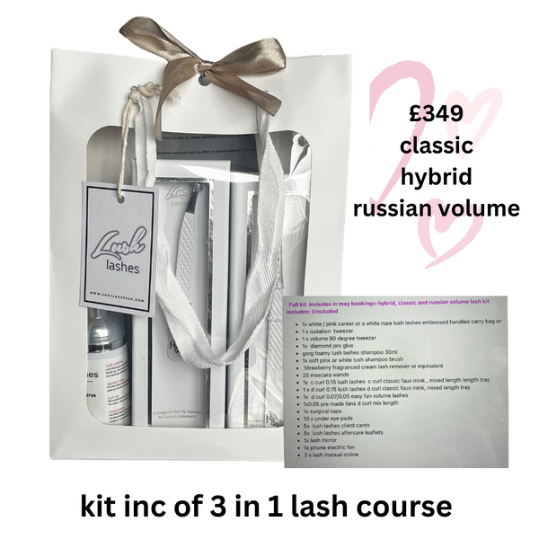 MANCHESTER- 3 in 1 lash extension course