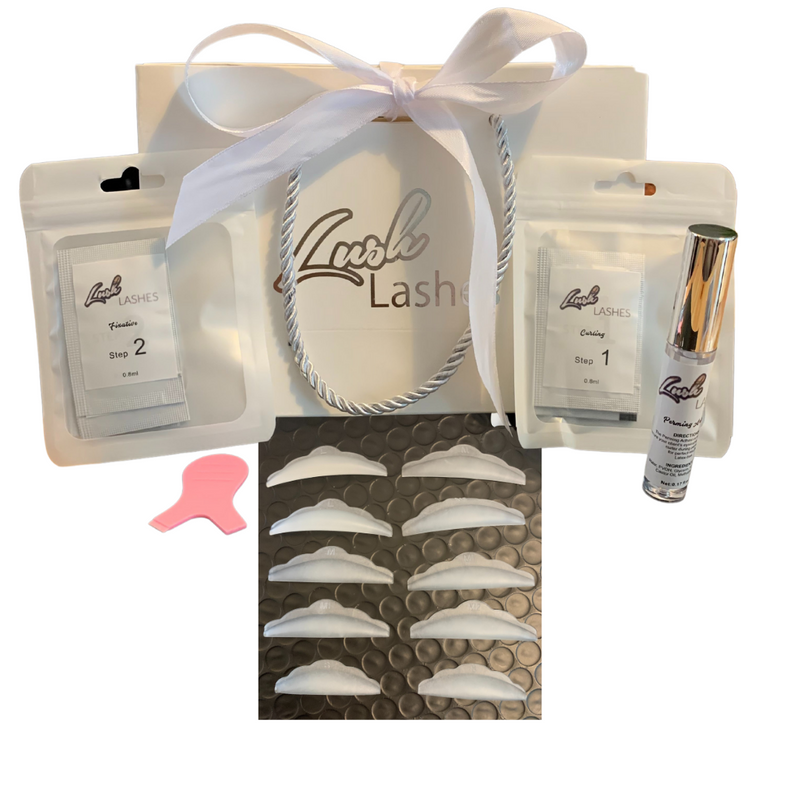 lush lashes lash glue, for lash lifts and brow lamination