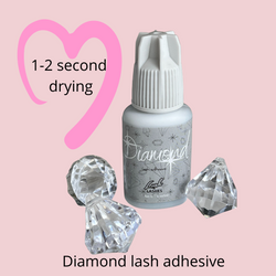 Diamond 1-2 lash adhesive